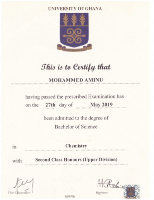 Tutor Certificate