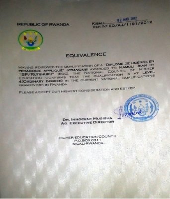 Teacher Certificate